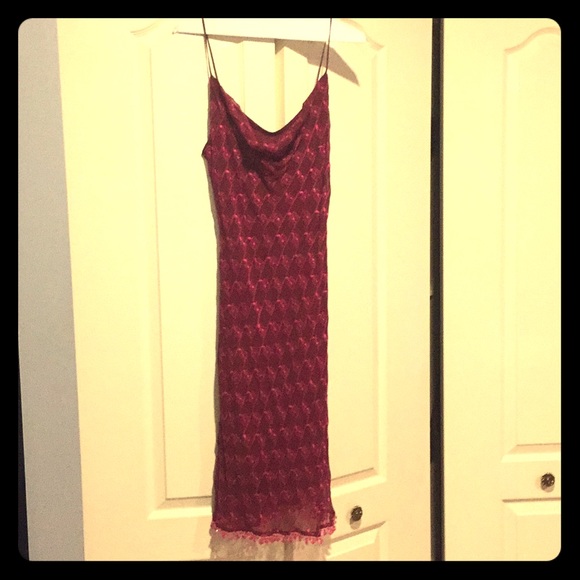 Purple Betsey Johnson maxi dress. - Picture 1 of 5